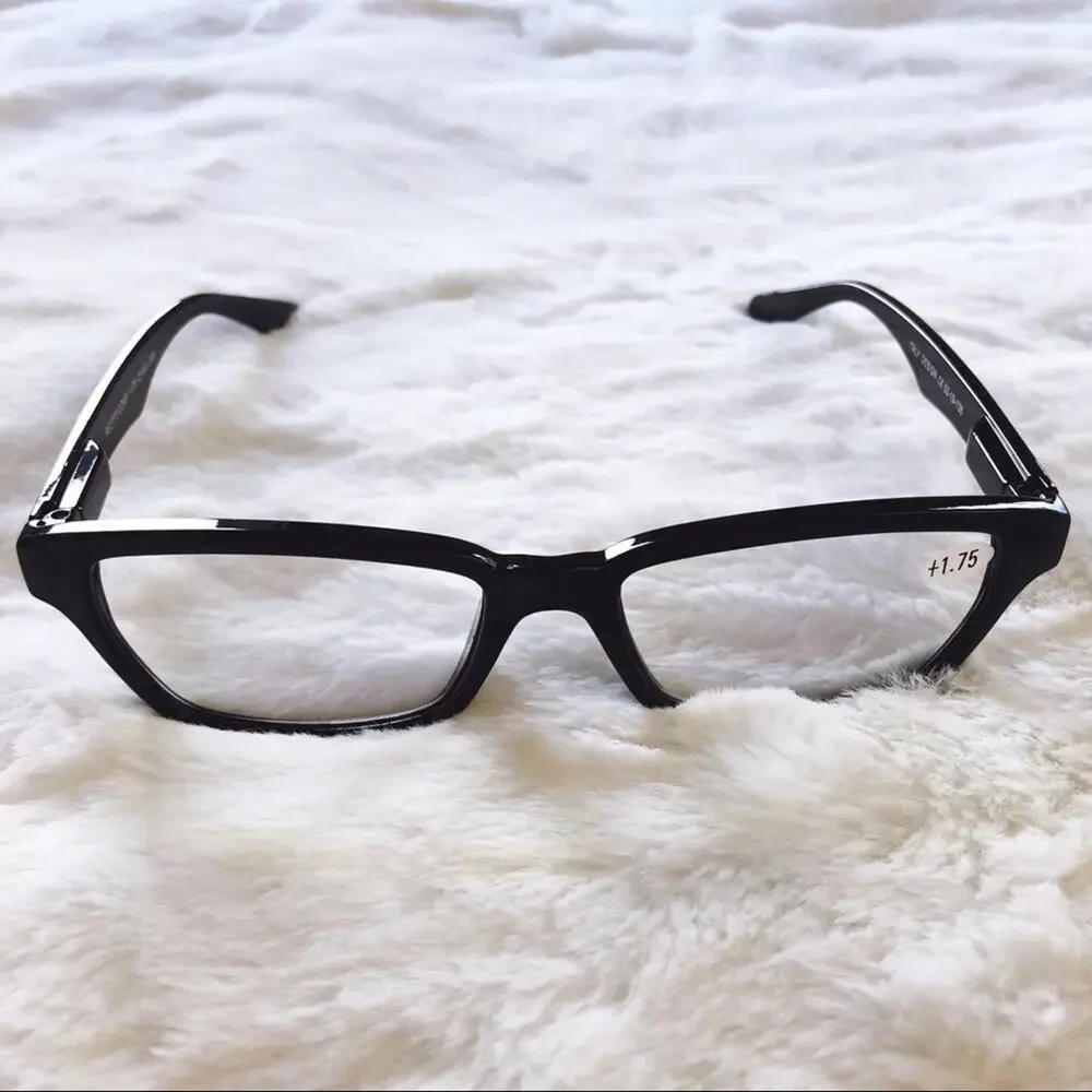 Ashley Black Reader Blue Light Glasses